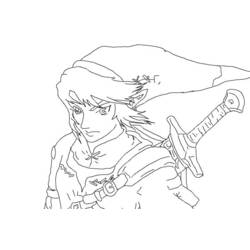 Раскраска: Zelda (Видео игры) #113254 - Бесплатные раскраски для печати