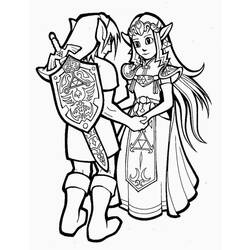 Раскраска: Zelda (Видео игры) #113299 - Бесплатные раскраски для печати